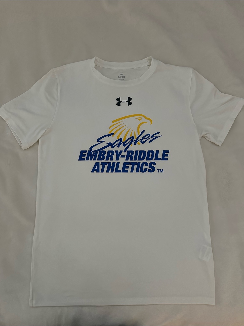 Under Armour White Embry-Riddle Eagles Athletics T-Shirt